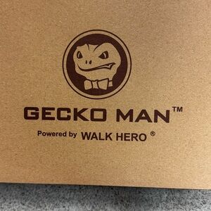 Gecko Man Walk Hero Shoes for Men sz 9.5 Navy